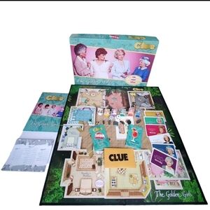 Clue The Golden Girls Edition Board Game Mystery Family Fun 2017 Complete